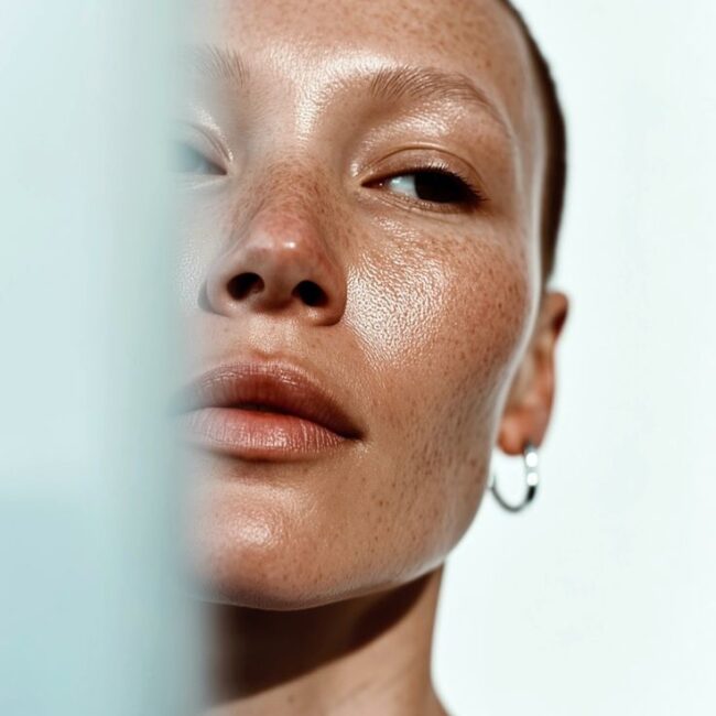 Oneskin-MED Rostro mostrando rellenos faciales